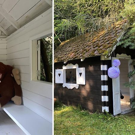 Szeroki Bor Oaza W Puszczy Z Sauna, Bania I Jacuzzi Kültér fotó