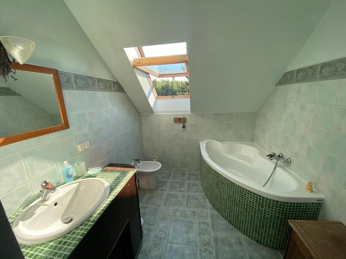 Szeroki Bor Oaza W Puszczy Z Sauna, Bania I Jacuzzi Kültér fotó