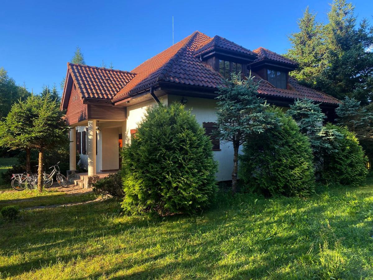 Szeroki Bor Oaza W Puszczy Z Sauna, Bania I Jacuzzi Kültér fotó